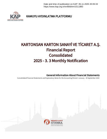 Financial Statements and Notes 09/2025