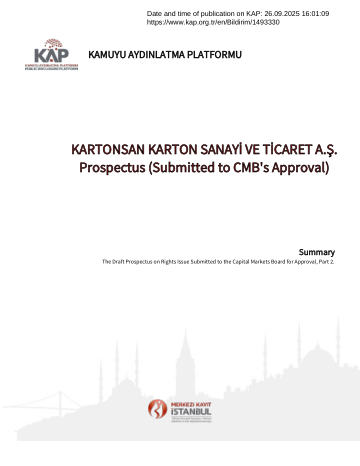 Material Event Disclosure Form 2 - 26/09/2025