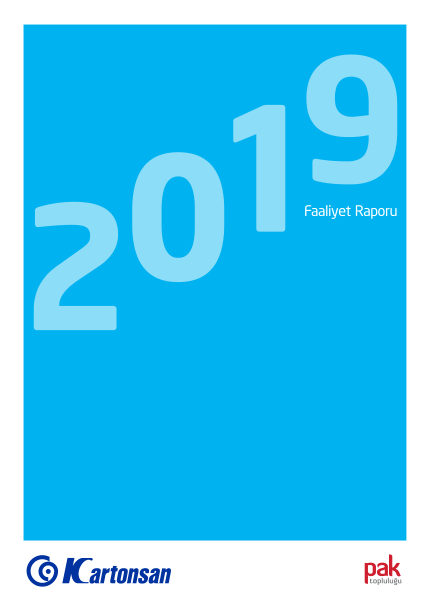 Kartonsan Faaliyet Raporu 2019
